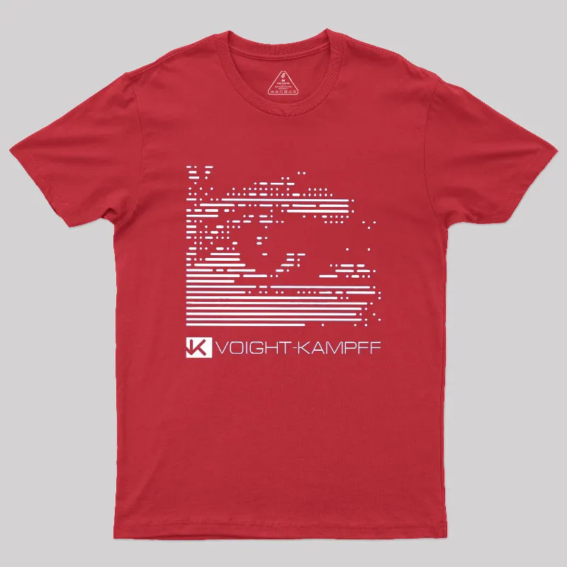 Voight-Kampff Distressed Geek T-Shirt - Image 5
