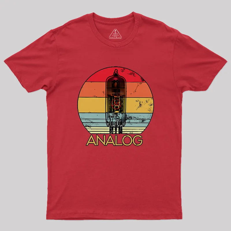 Vacuum Tube Analog Geek T-Shirt - Image 5