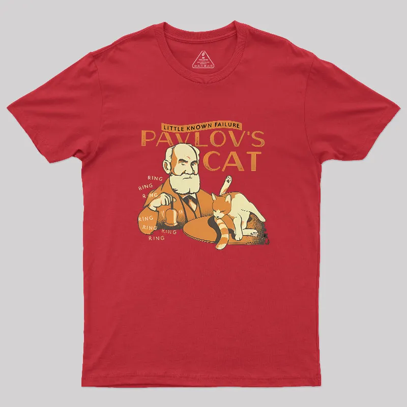 Pavlov's Cat Geek T-Shirt - Image 5