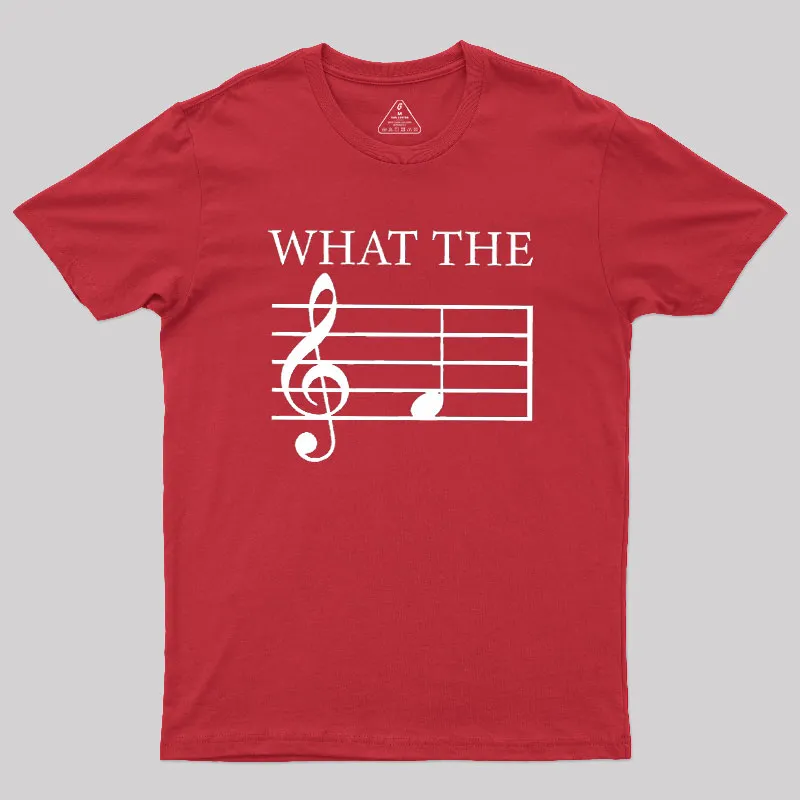 What the F (Treble) Geek T-Shirt - Image 5