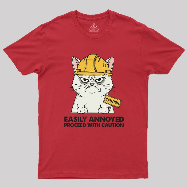 Easily Annoyed Geek T-Shirt - Image 4
