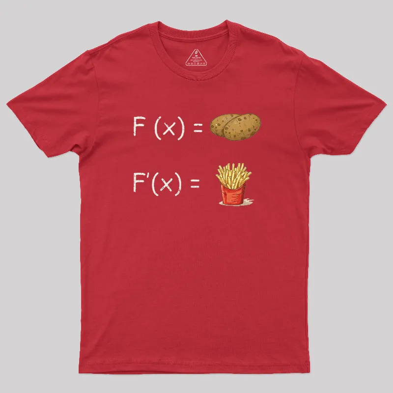 Potato Mathematics Geek T-Shirt - Image 5