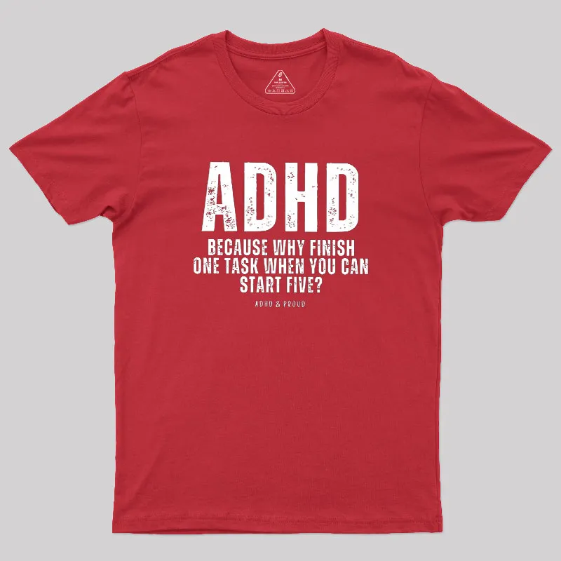 ADHD Geek T-Shirt - Image 5
