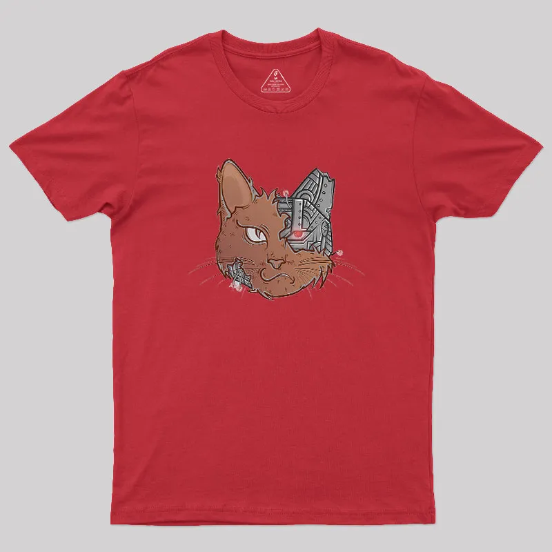The PURRminator Geek T-Shirt - Image 5