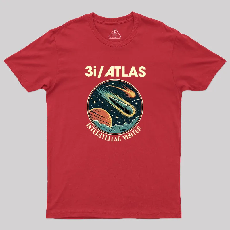3I/ATLAS Interstellar Visitor 2025 Geek T-Shirt - Image 5