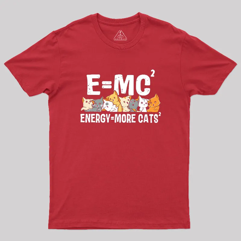 E=mc2 Geek T-Shirt - Image 5