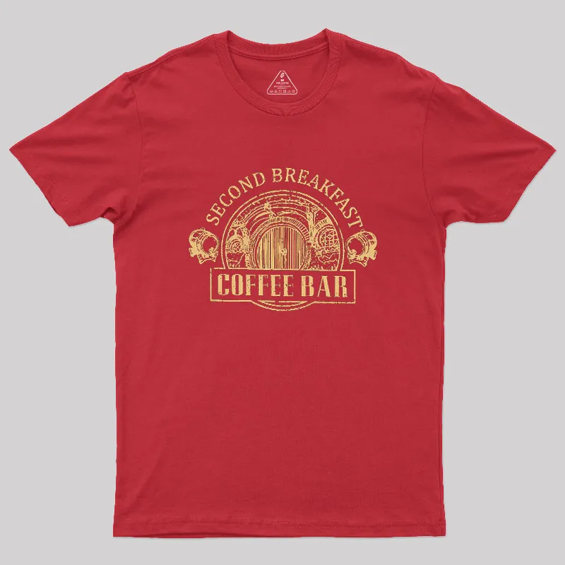 Second Breakfast Coffee Geek T-Shirt - Image 4