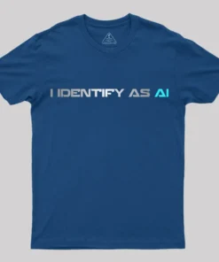 Alternative view of I Identify as Ai T-Shirt