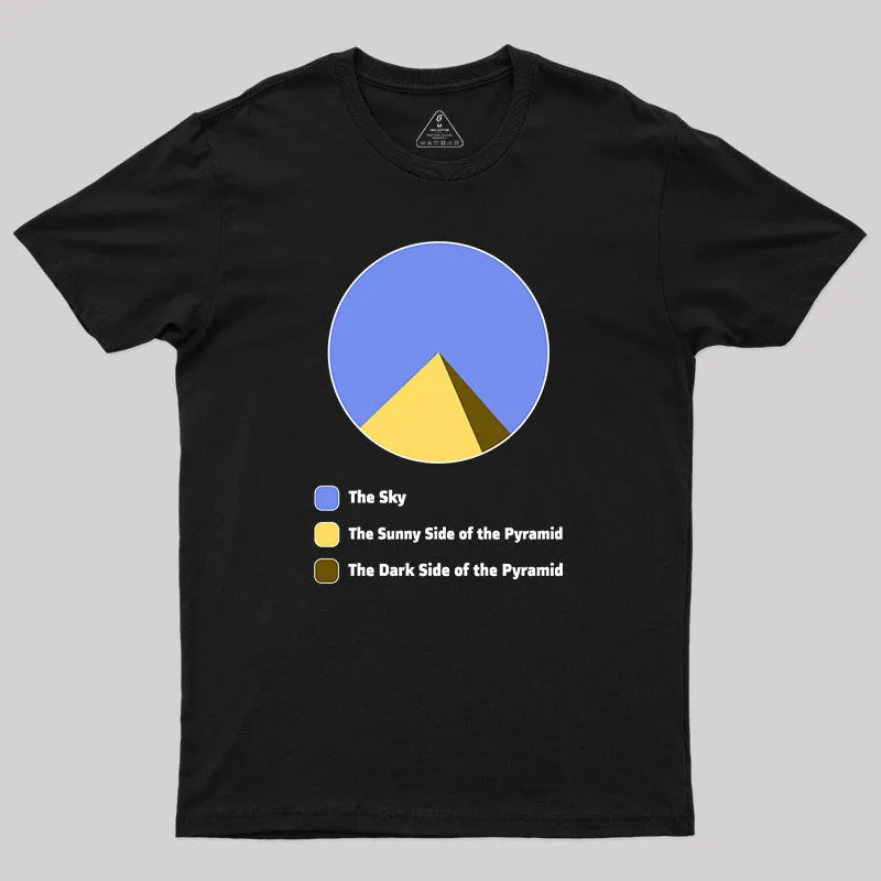 The Dark Side of the Pyramid Geek T-Shirt - Image 2