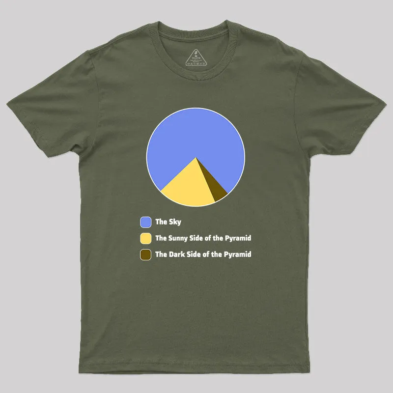 The Dark Side of the Pyramid Geek T-Shirt - Image 3