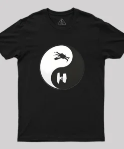 Alternative view of Tai Chi Balance Geek T-Shirt