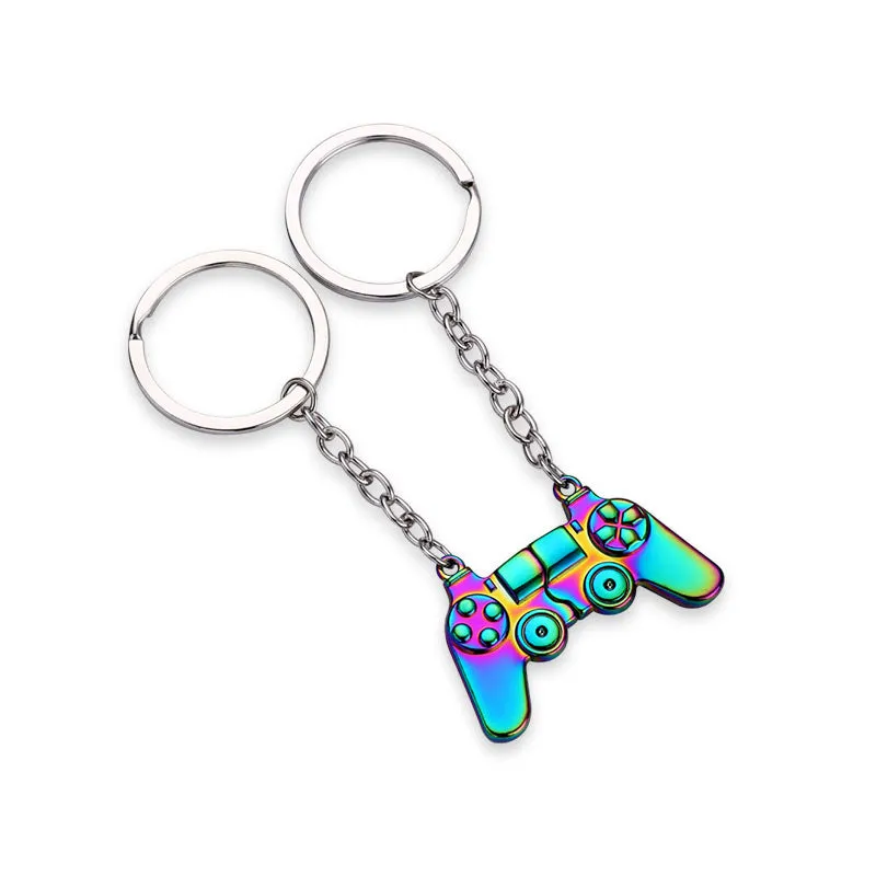 Gamepad Stainless Steel Spliced Keychain - Image 3