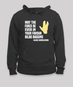 Alternative view of May The Force Be Ever In Your Favour Geek Hoodie