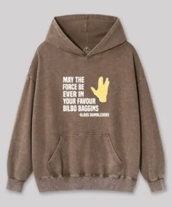 May In Your Favour Washed Hoodie