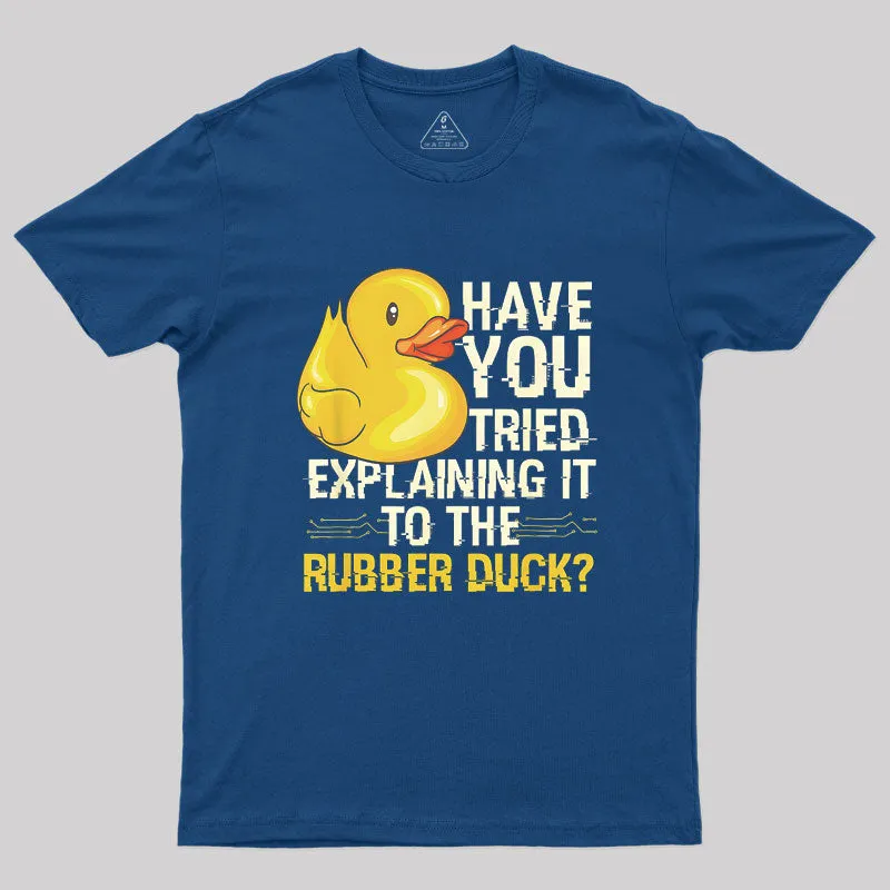Rubber Duck Geek T-Shirt - Image 2