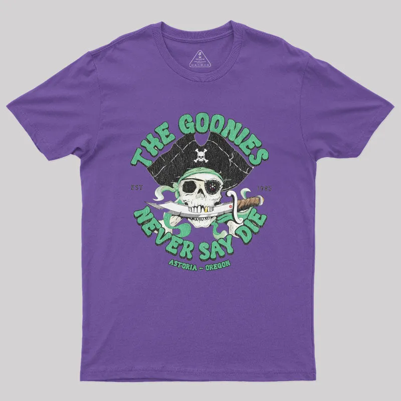 The Goonies - Never Say Die T-Shirt - Image 6
