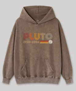 Alternative view of PLUTO Washed Hoodie