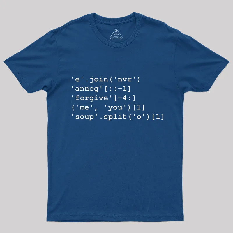 Rick Roll in Python T-Shirt