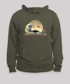 The Great Wave of Knowledge Geek Hoodie