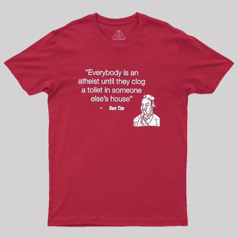 Funny Sun Tzu Saying Geek T-Shirt - Image 4