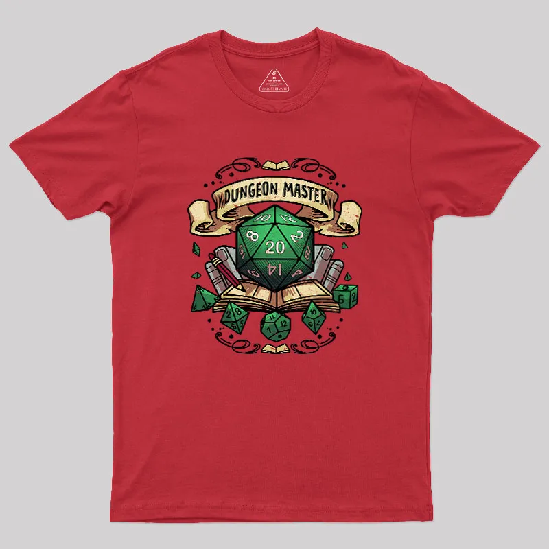 Dice Master Geek T-Shirt - Image 4