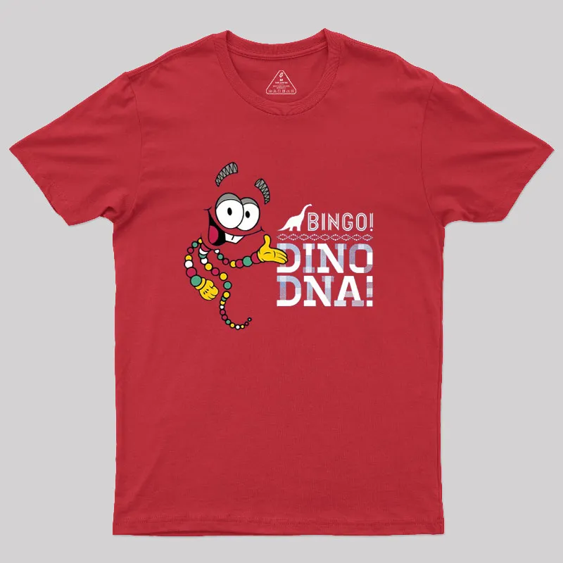 Jurassic Bingo Geek T-Shirt - Image 4