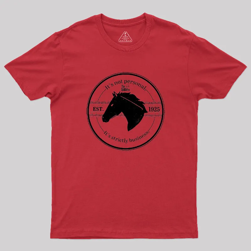 It's Strictly Business Geek T-Shirt - Image 2