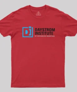 Alternative view of Picard Daystrom Institute Of Advanced Robotics Geek T-Shirt