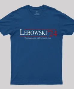 Alternative view of Lebowski 2024 T-Shirt