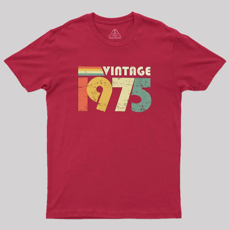 Vintage 1975 Geek T-Shirt - Image 4