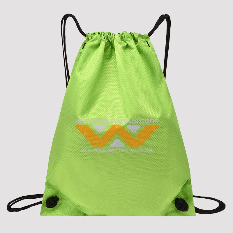 Weyland yutani Corp Drawstring Cinch Bag - Image 4