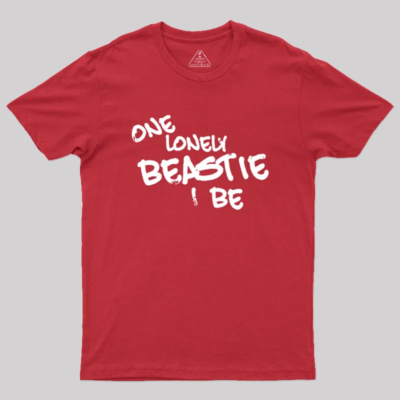 One Lonely Beastie I Be Geek T-Shirt - Image 5