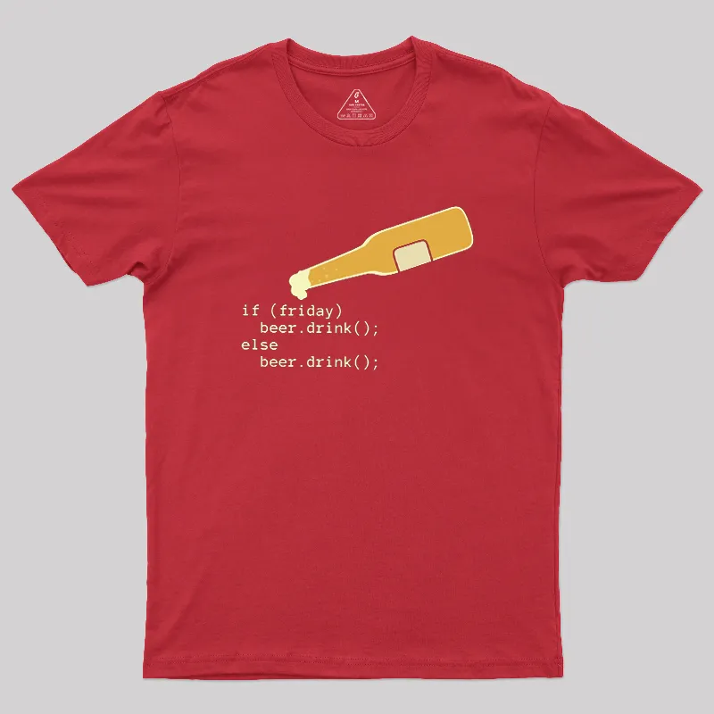 Programmer and Beer Geek T-Shirt - Image 4