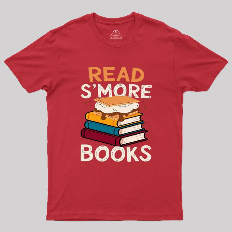 Read S'more Books Geek T-Shirt - Image 4