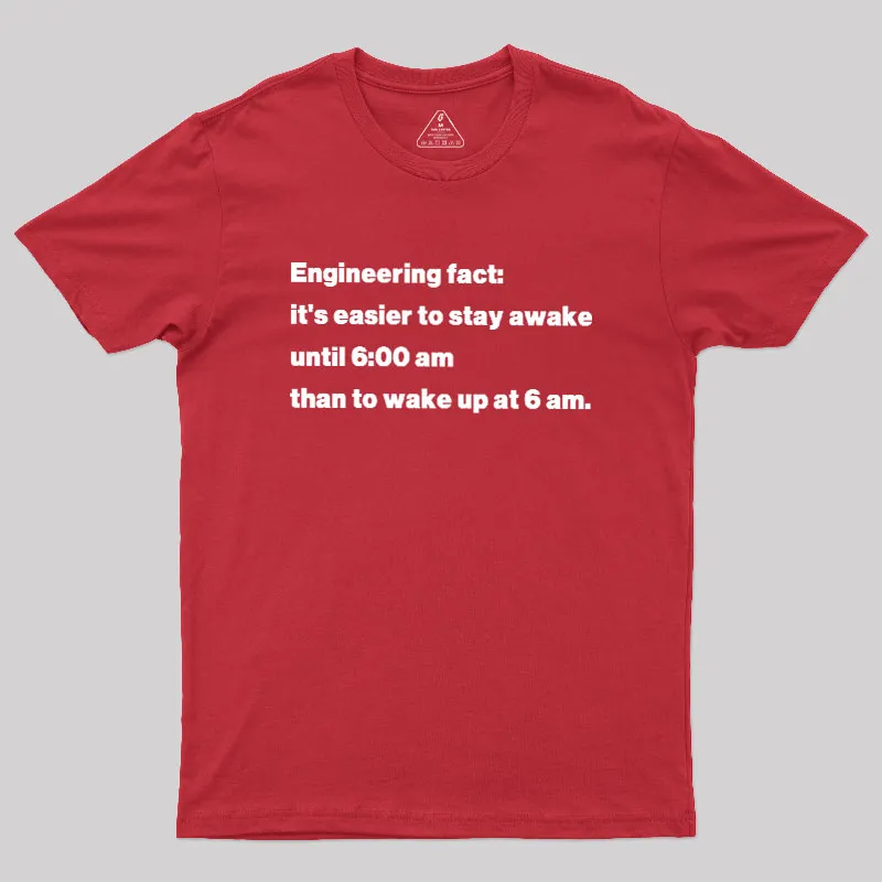 Engineering Fact Geek T-Shirt - Image 5