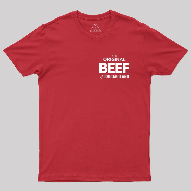 The Original Beef of Chicagoland Geek T-Shirt - Image 5