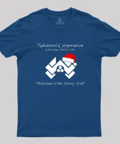 Alternative view of Nakatomi Corporation Christmas Party T-Shirt