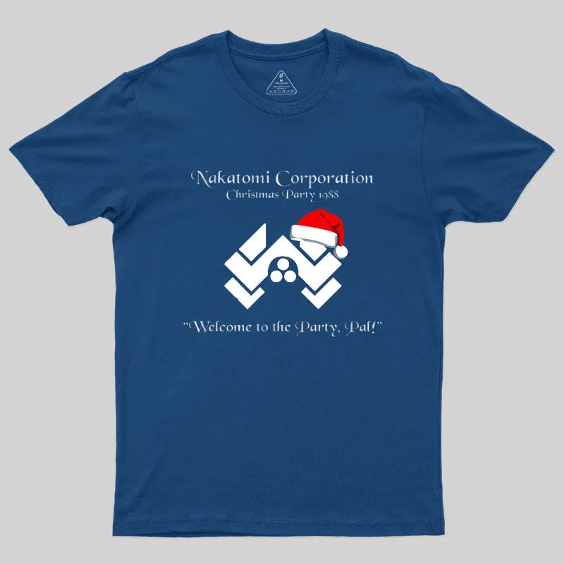 Nakatomi Corporation Christmas Party T-Shirt - Image 2