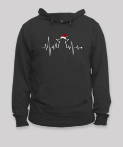 Alternative view of Heart Beat Baby Geek Hoodie