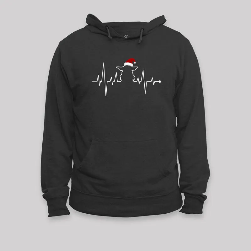 Heart Beat Baby Geek Hoodie - Image 2