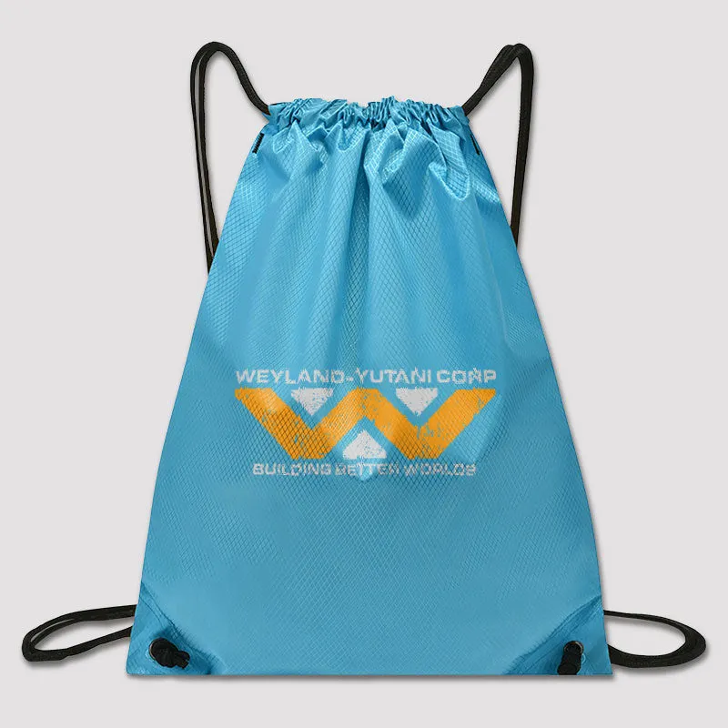 Weyland yutani Corp Drawstring Cinch Bag - Image 5