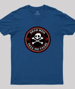 Alternative view of Dead Men Tell No Tales - Red Version Geek T-Shirt