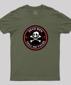 Dead Men Tell No Tales - Red Version Geek T-Shirt