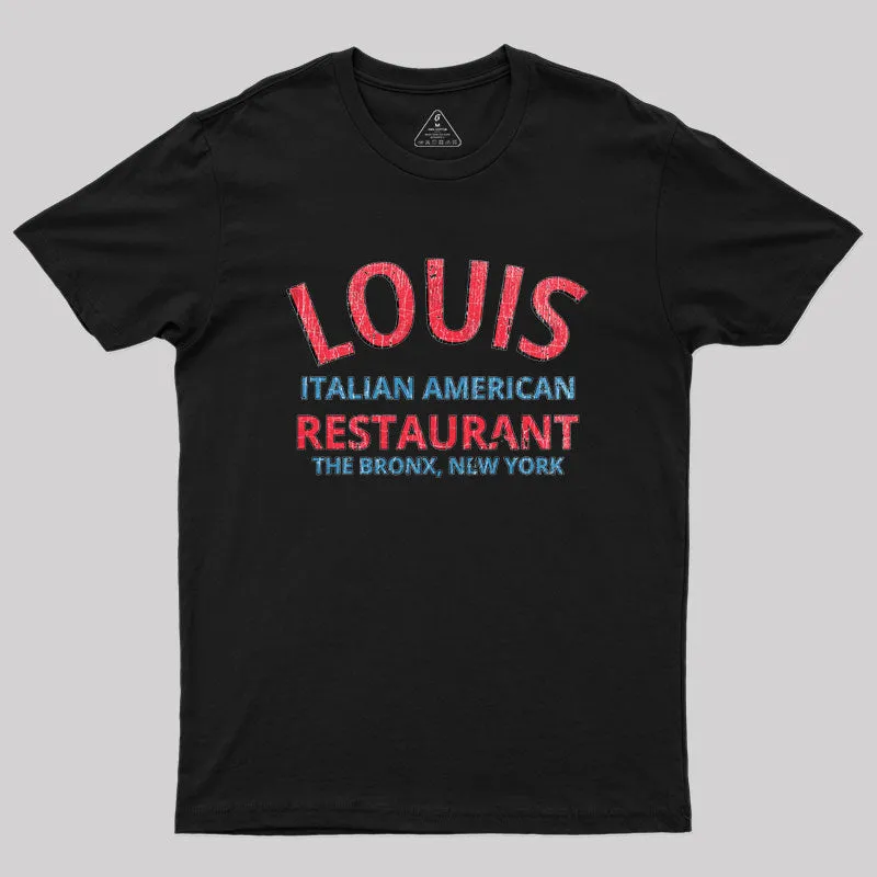 Louis Restaurant Godfather Geek T-Shirt - Image 3