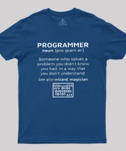 Alternative view of Funny Programmer Definition T-Shirt
