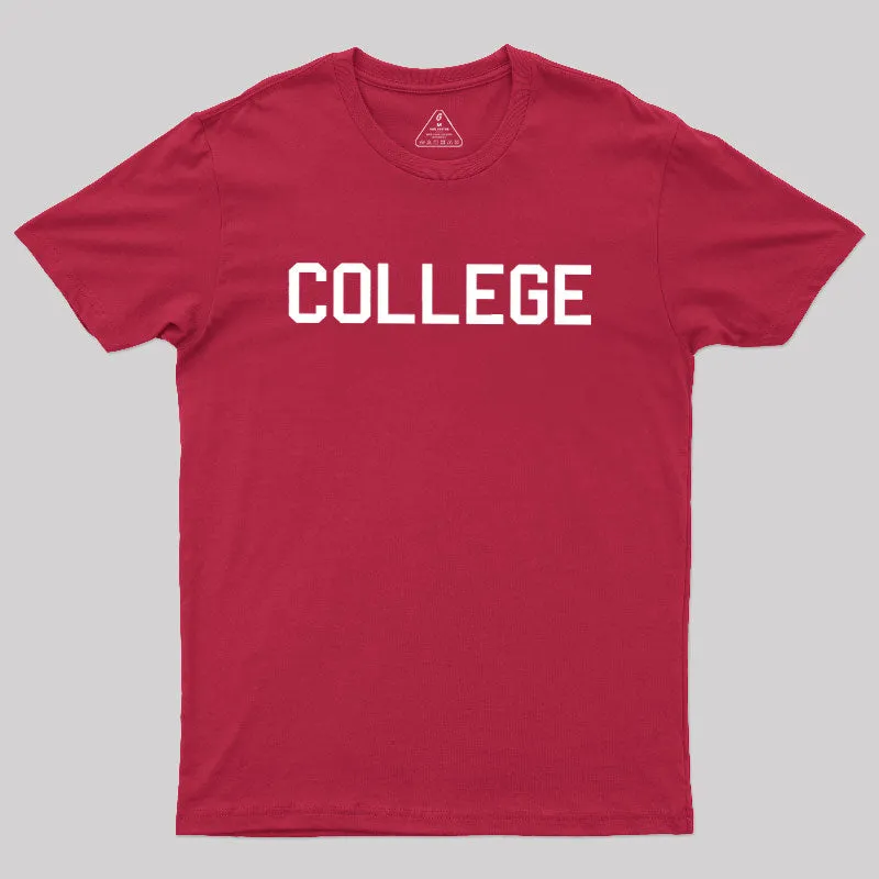 COLLEGE Animal House Geek T-Shirt - Image 5