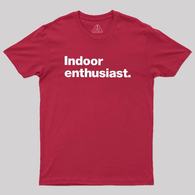 Indoor Enthusiast Premium Geek T-Shirt - Image 5