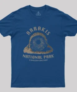 Alternative view of Desert Planet National Park Geek T-Shirt