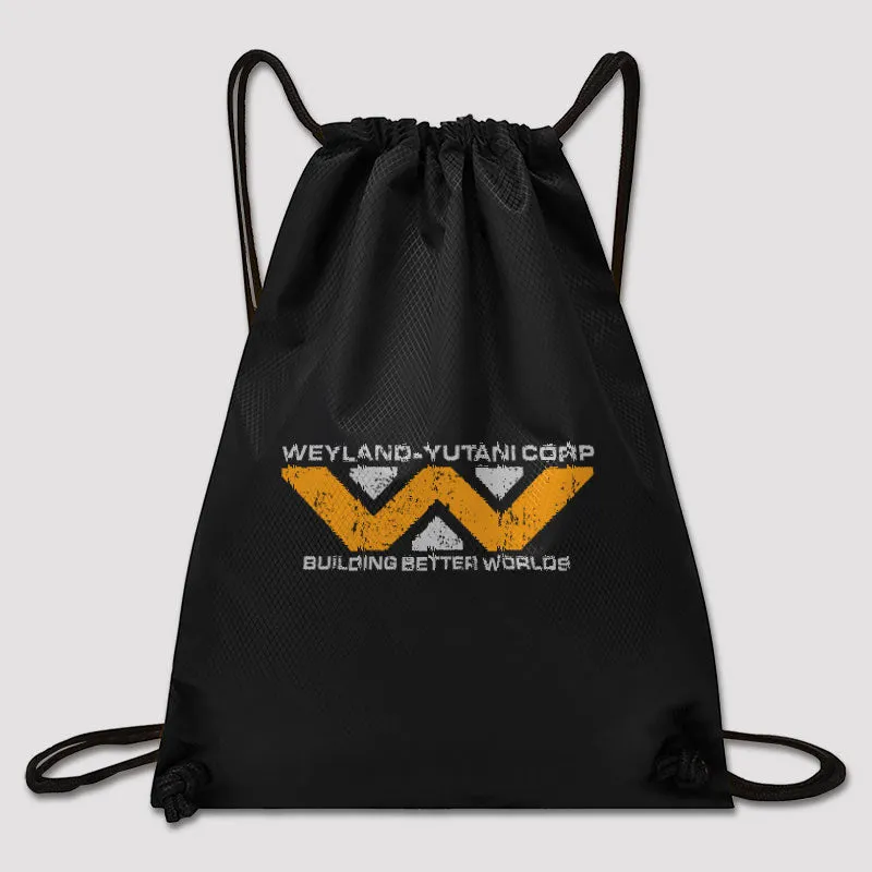 Weyland yutani Corp Drawstring Cinch Bag