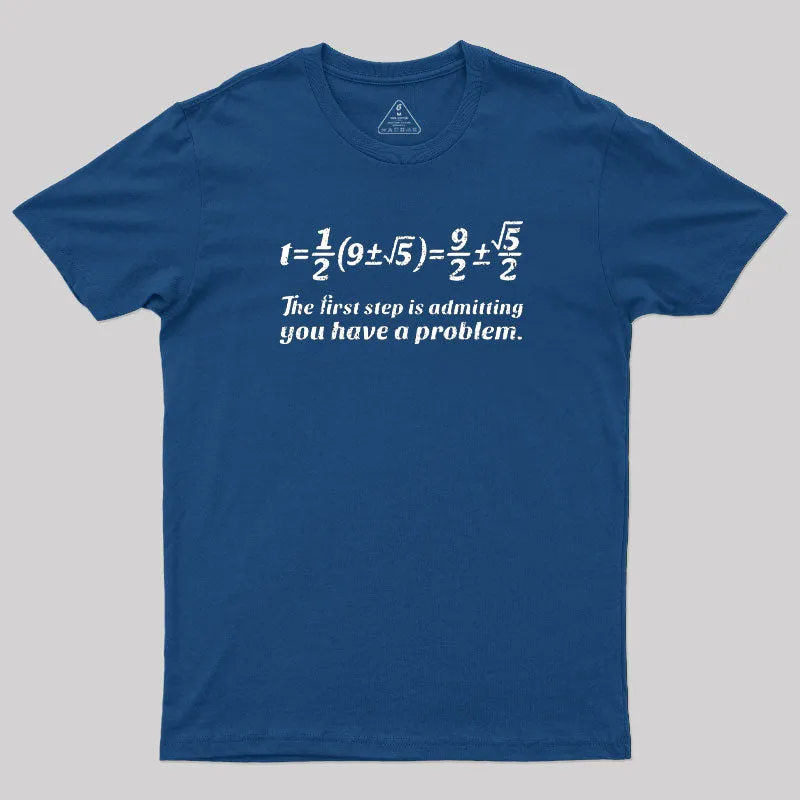 First Step Maths Problem T-Shirt